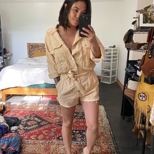 Free People Shortalls